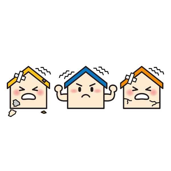 下地調整の重要なポイント4 ひび割れ、クラック補修(屋根)