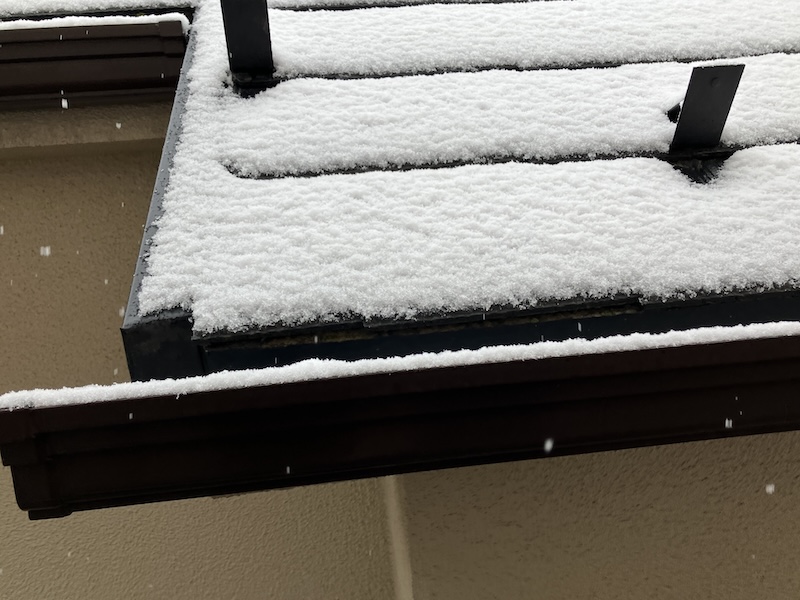 雪止め工事