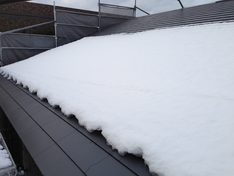 雪止め工事