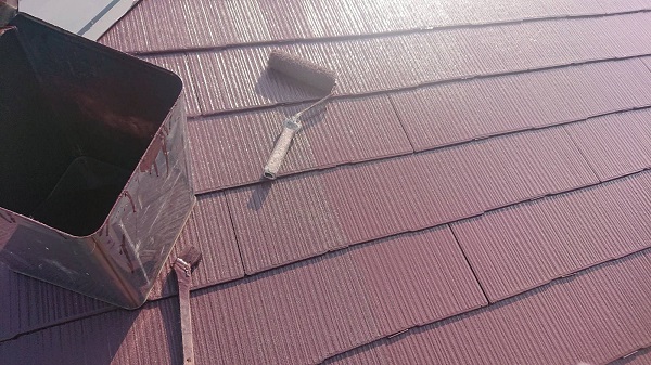 大阪府吹田市　屋根塗装　縁切りとは　日本ペイント　サーモアイ4F (2)