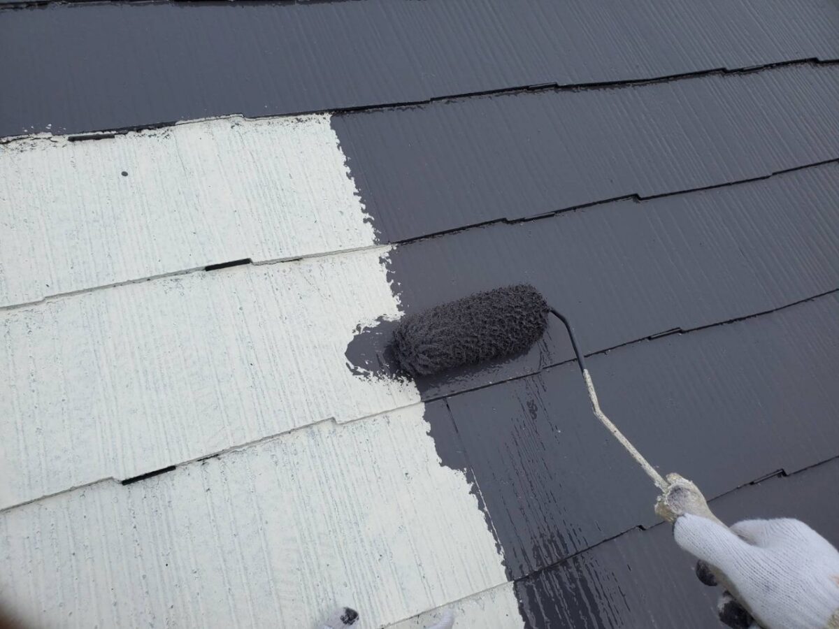 大阪府吹田市　屋根塗装工事　屋根塗装の流れについて
