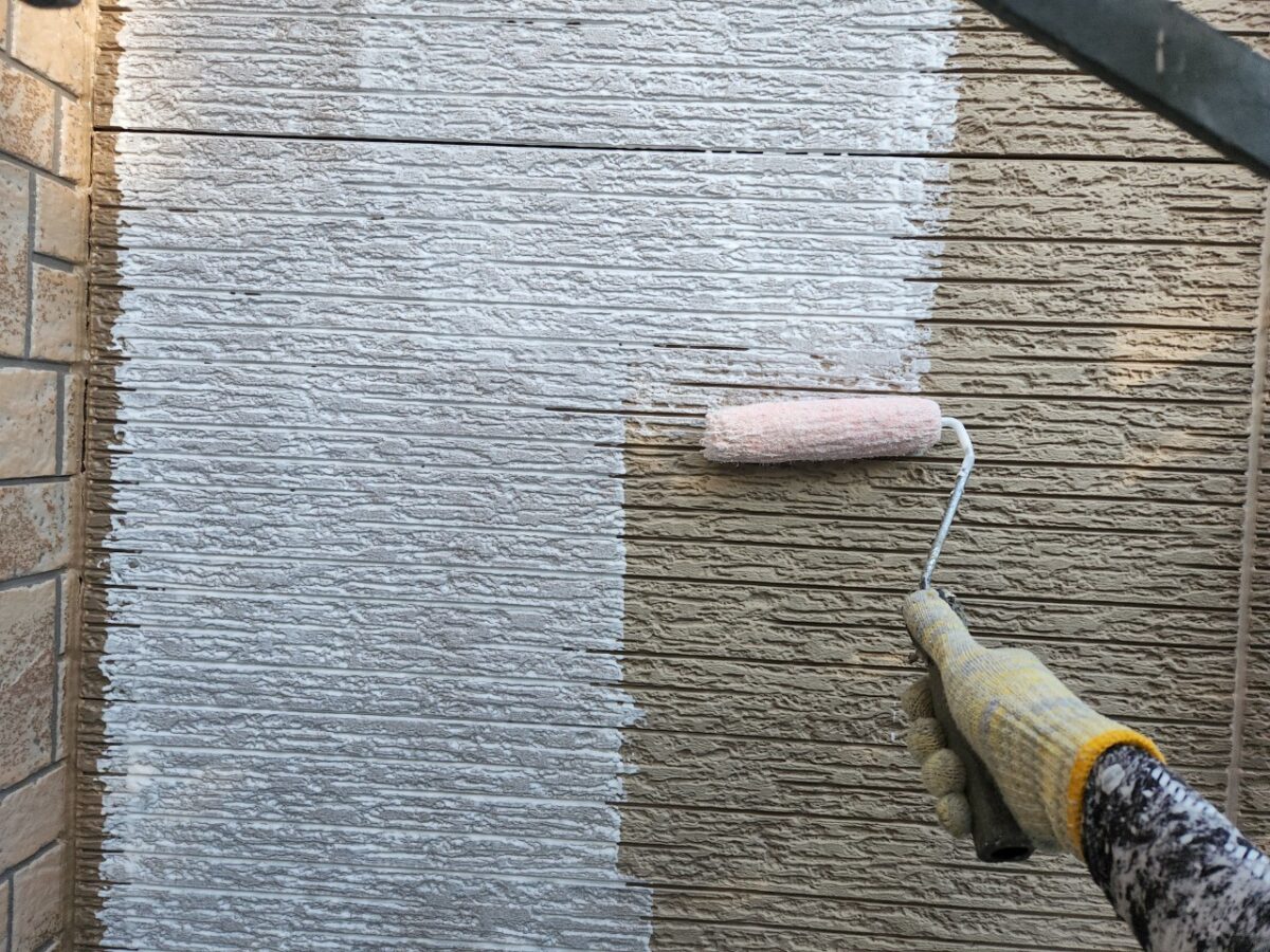 奈良県香芝市　外壁塗装・シーリング工事　外壁塗装は「クリア塗装」と「塗りつぶし」の2つ