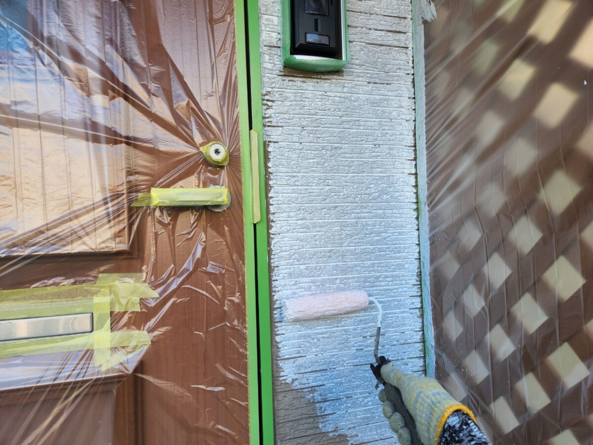 奈良県香芝市　外壁塗装・シーリング工事　塗装工事で重要な養生とは？
