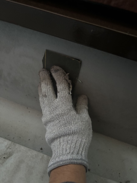 ベラン防水工事 下地処理 ケレン作業を行いました!|大阪府大阪市