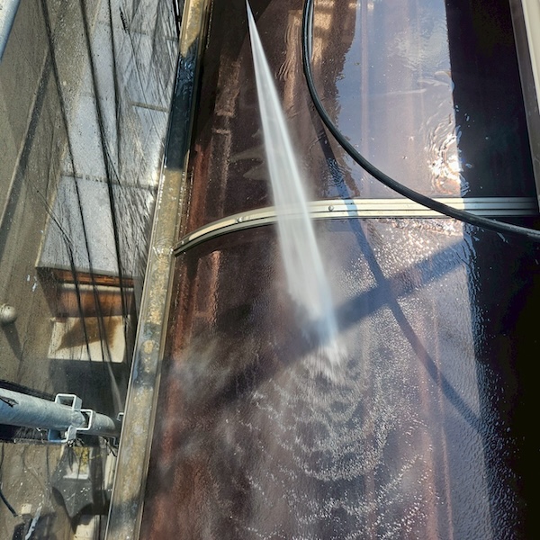 大阪府摂津市|経年で屋根も汚れていたため、一緒に洗浄しました!