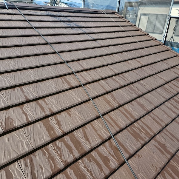 大阪府摂津市|経年で屋根も汚れていたため、一緒に洗浄しました!