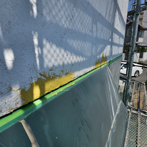 ジョリパットの下地補修を行いました|大阪府摂津市