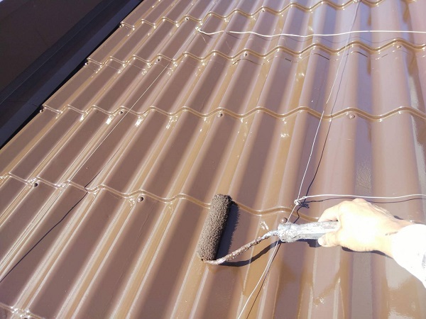 大阪府寝屋川市　屋根塗装　塗り替え時期について　日本ペイント　遮熱塗料　サーモアイSi (2)