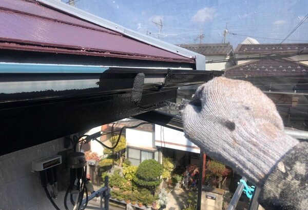 大阪府摂津市　外壁塗装　屋根塗装　雨樋塗装の目的とは　雨樋の名称 (1)