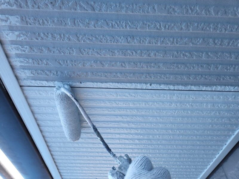 大阪府摂津市　I様邸　屋根・外壁塗装工事　軒天井の塗装　換気システムの改善ポイント