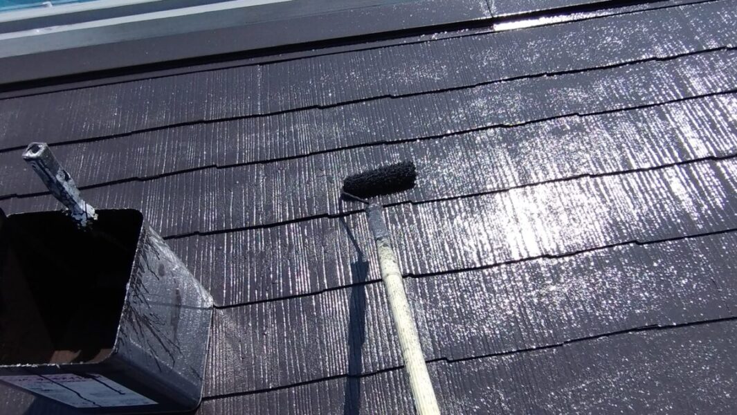 大阪府摂津市　屋根塗大阪府摂津市　屋根塗装・外壁塗装・防水工事　工事前に押さえておきたいスレート屋根塗装のポイント装・外壁塗装・防水工事　工事前に押さえておきたいスレート屋根のポイント