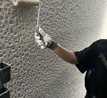 外壁はスーパーセランフレックスで仕上げました！｜大阪府寝屋川市