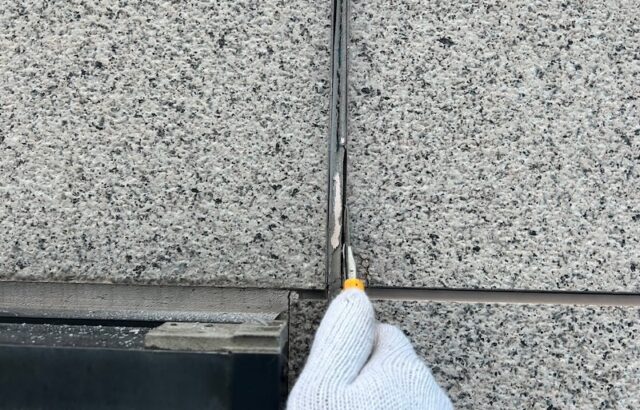 大阪府吹田市｜浮いていた外壁を補修しました！