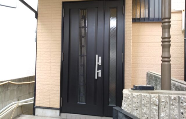 アルミドアを塗装させていただきました！｜大阪府茨木市
