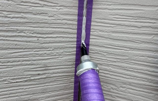 付帯部や入隅・出隅のコーキング工事をレポート｜大阪府摂津市