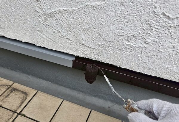 水切りの下地処理 ケレン〜下塗り・上塗りまでをレポート｜大阪府摂津市