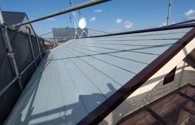 大阪府吹田市 K様邸 屋根塗装・外壁塗装工事「毎日ていねいに作業してくれて、職人さんに感謝しています」