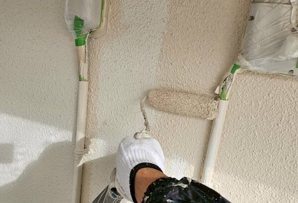 外壁塗装の中塗り工程を実施しました!塗装中に気をつけていただきたいこと|京都市